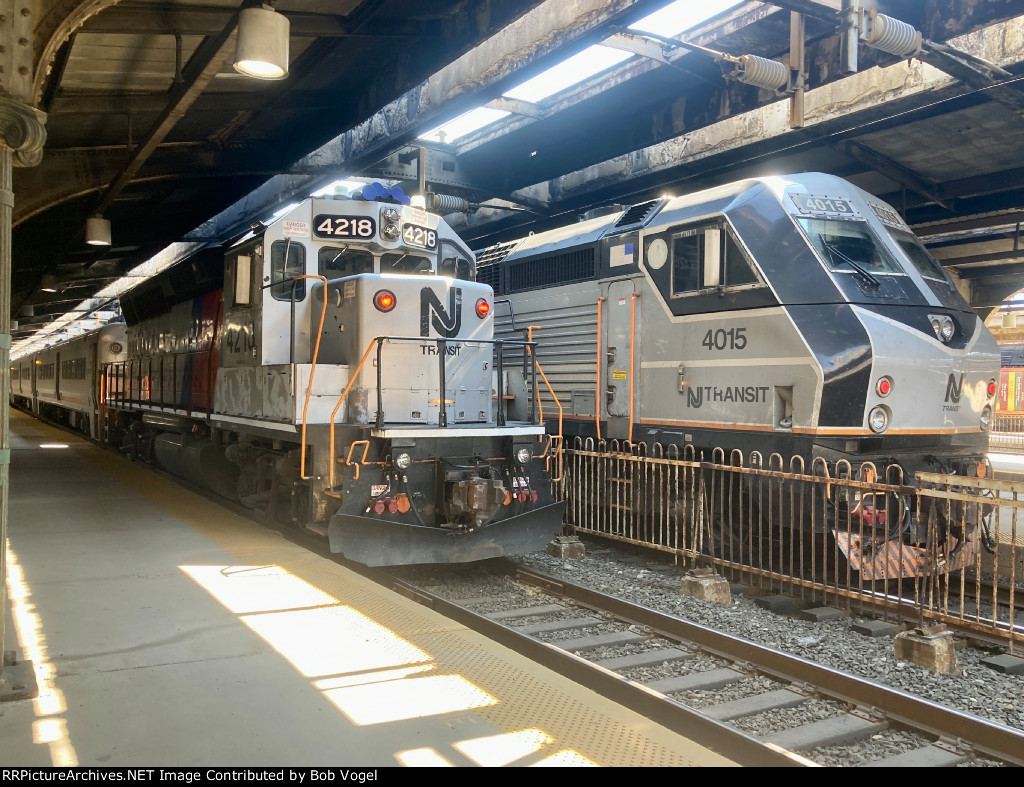 NJT 4218 and 4015